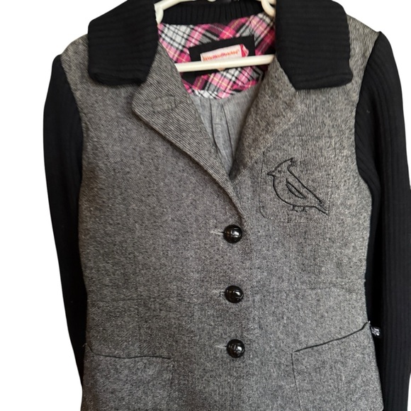 Little Missmatched Girls Jacket‎ Size M - Picture 3 of 5